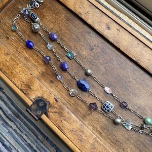 🌵Lia Sophia Tri Strand Necklace